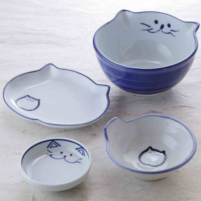 お子様の猫食器セット