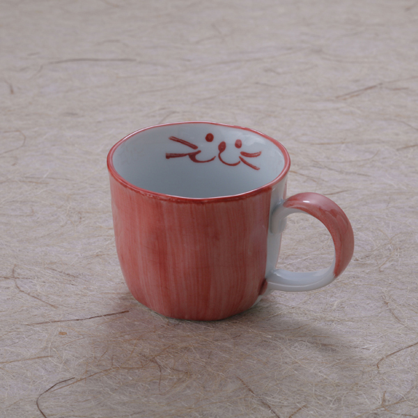 コーヒーカップピンク