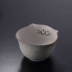 食器,猫,茶碗,モダン,レトロ,美濃焼