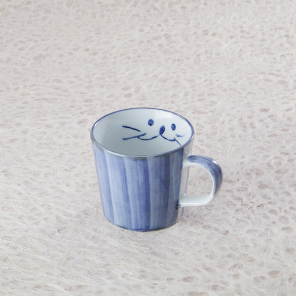 猫,マグカップ,ティータイム
