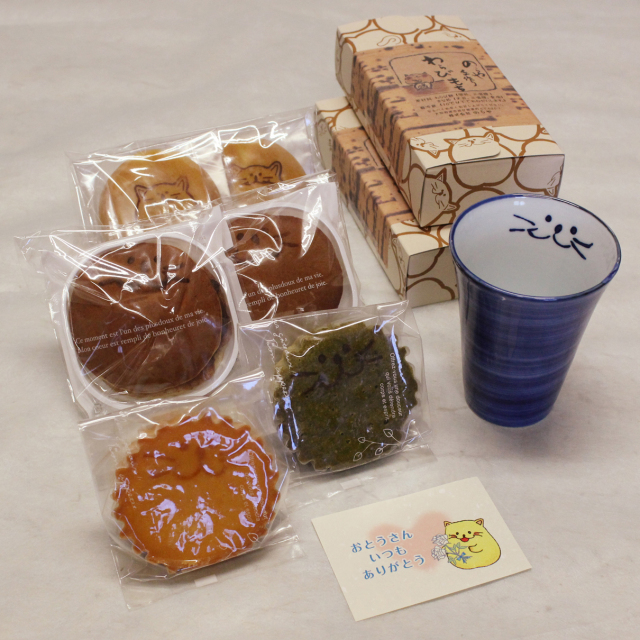 父の日,ギフト,どら焼き,饅頭,食器,メッセージカード